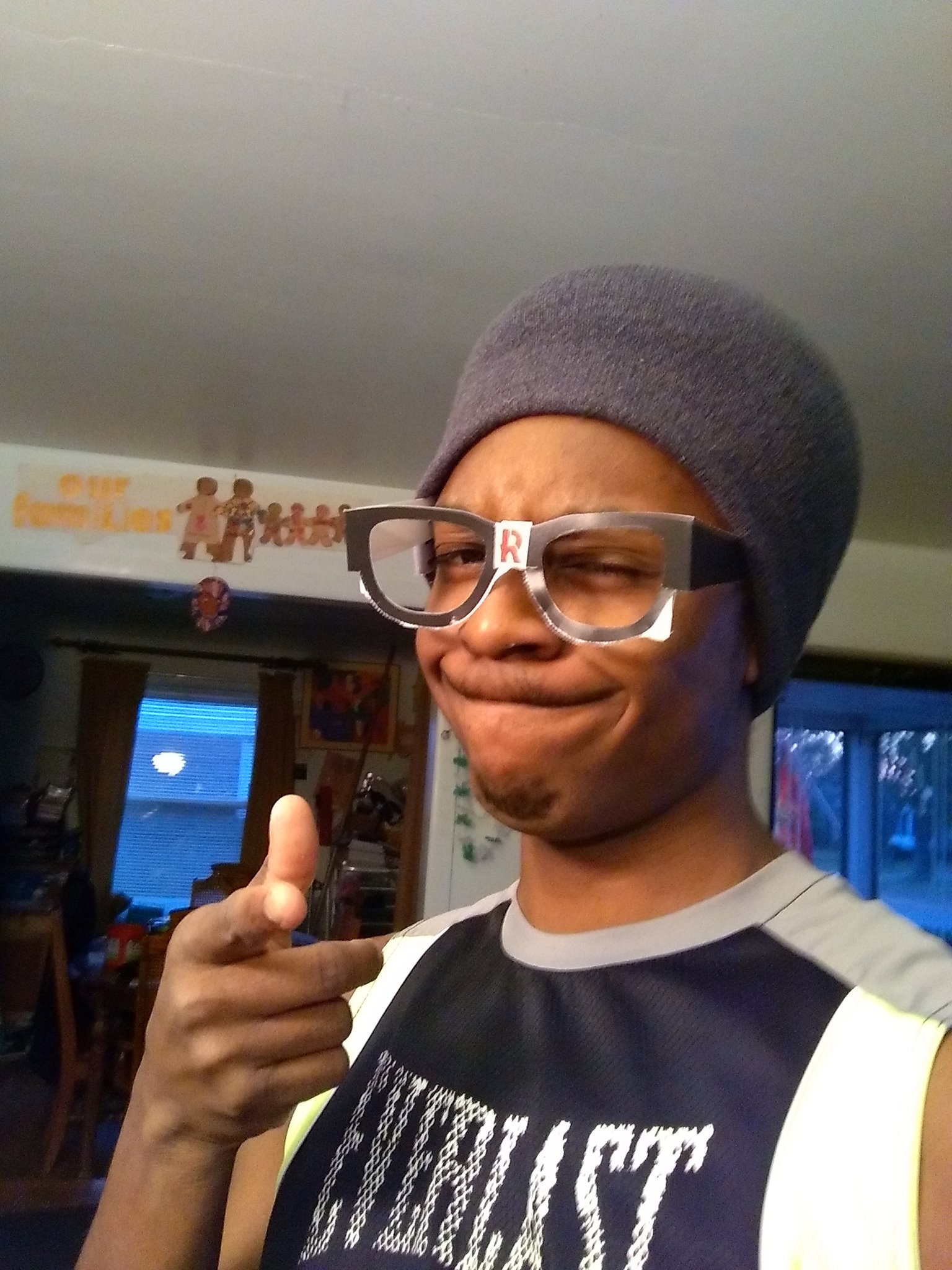 Paper glasses sent by Rose-Hulman upon acceptance.